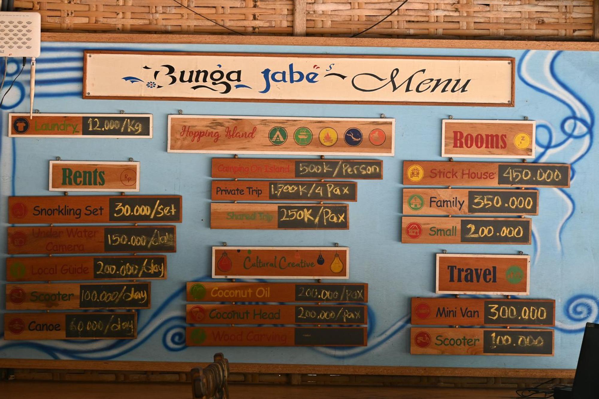 Bunga Jabe Villa Karimunjawa Ngoại thất bức ảnh